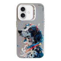 iPhone 16 Cover Schutzhülle PC-TPU Silikon Animal...